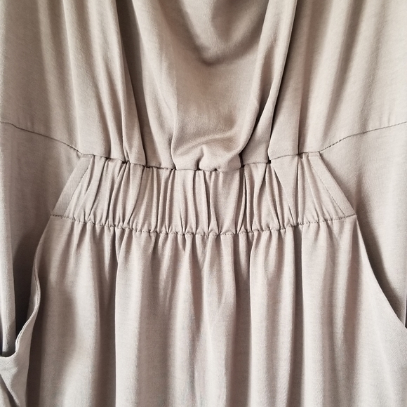NWT Banana Republic Sleeveless Midi Dress Cowl Neck - Picture 6 of 10
